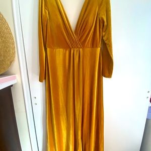 Jenny Yoo Ryland Velvet Maxi Dress by BHLDN